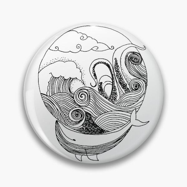 Item preview, Whale by the Ocean designed and sold by Abili-Tees.