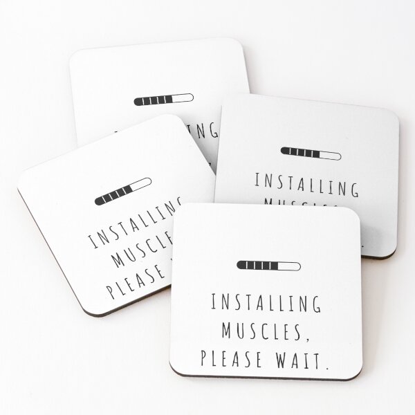 Item preview, installing muscles. designed and sold by vinegaricecream.