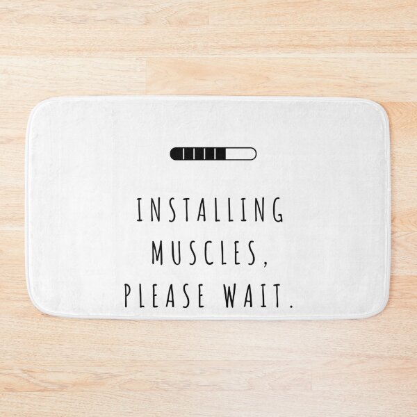 Item preview, installing muscles. designed and sold by vinegaricecream.