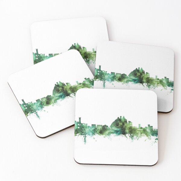 Item preview, Monterosso al Mare Italy Skyline designed and sold by ArtPrints.