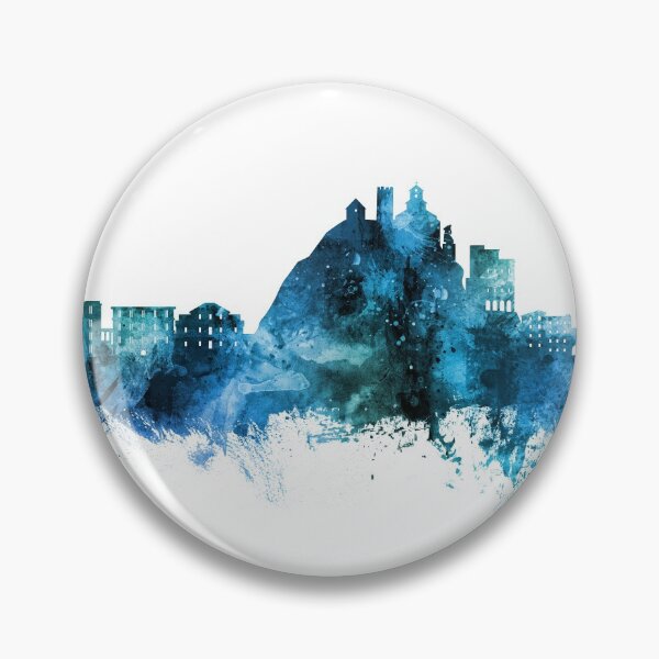Item preview, Monterosso al Mare Italy Skyline designed and sold by ArtPrints.