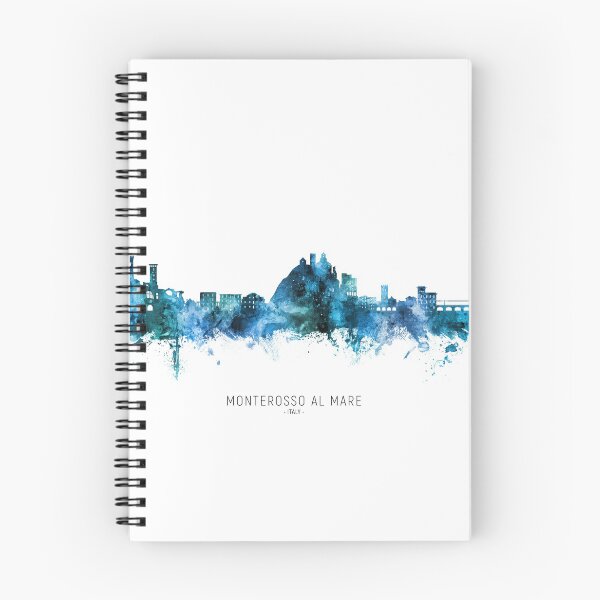 Item preview, Monterosso al Mare Italy Skyline designed and sold by ArtPrints.