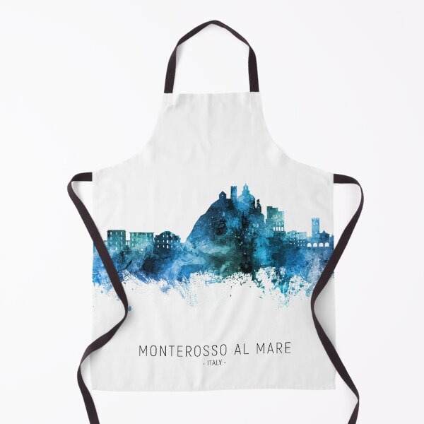 Item preview, Monterosso al Mare Italy Skyline designed and sold by ArtPrints.