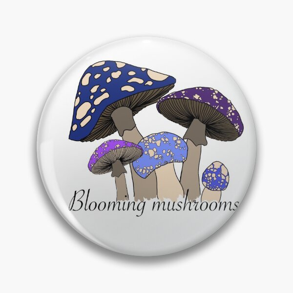 Item preview, Blooming Mushrooms designed and sold by ElfyshBooks.