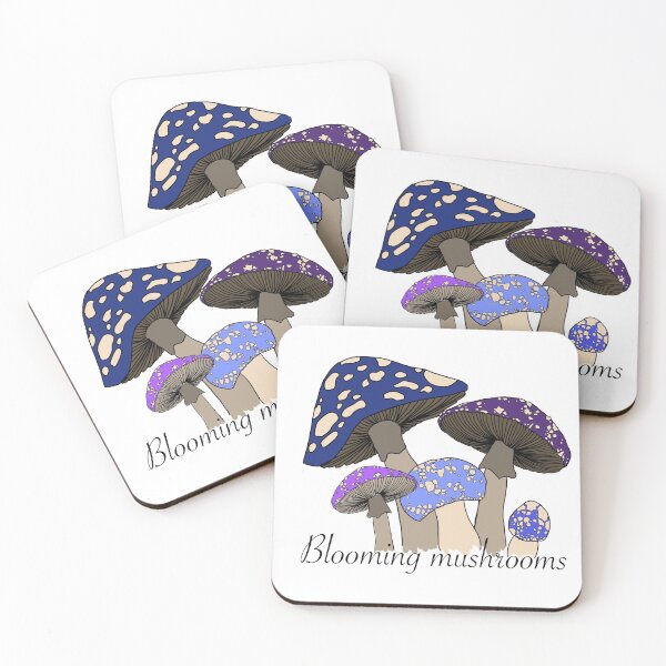 Item preview, Blooming Mushrooms designed and sold by ElfyshBooks.