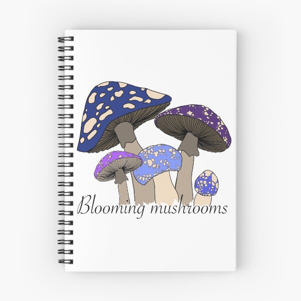 Item preview, Blooming Mushrooms designed and sold by ElfyshBooks.