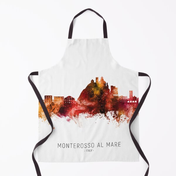 Item preview, Monterosso al Mare Italy Skyline designed and sold by ArtPrints.