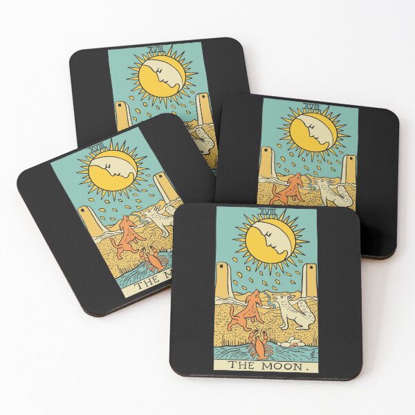 Item preview, Tarot Card - Moon - Colored Version designed and sold by isstgeschichte.