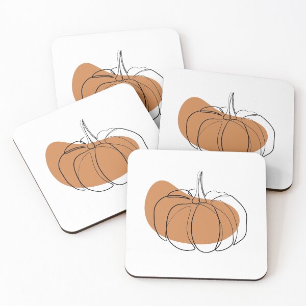 Item preview, Pumpkin - Minimal line art designed and sold by InspiRin.