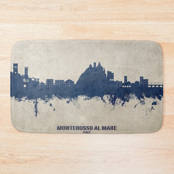 Item preview, Monterosso al Mare Italy Skyline designed and sold by ArtPrints.