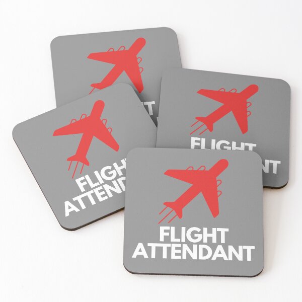 Item preview, Flight Attendant (Cabin Crew) - With Airplane Flying designed and sold by jetmike.