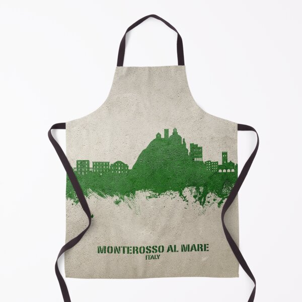 Item preview, Monterosso al Mare Italy Skyline designed and sold by ArtPrints.
