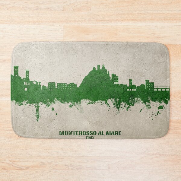 Item preview, Monterosso al Mare Italy Skyline designed and sold by ArtPrints.