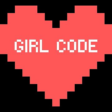 Artwork thumbnail, Girl code by purumArt