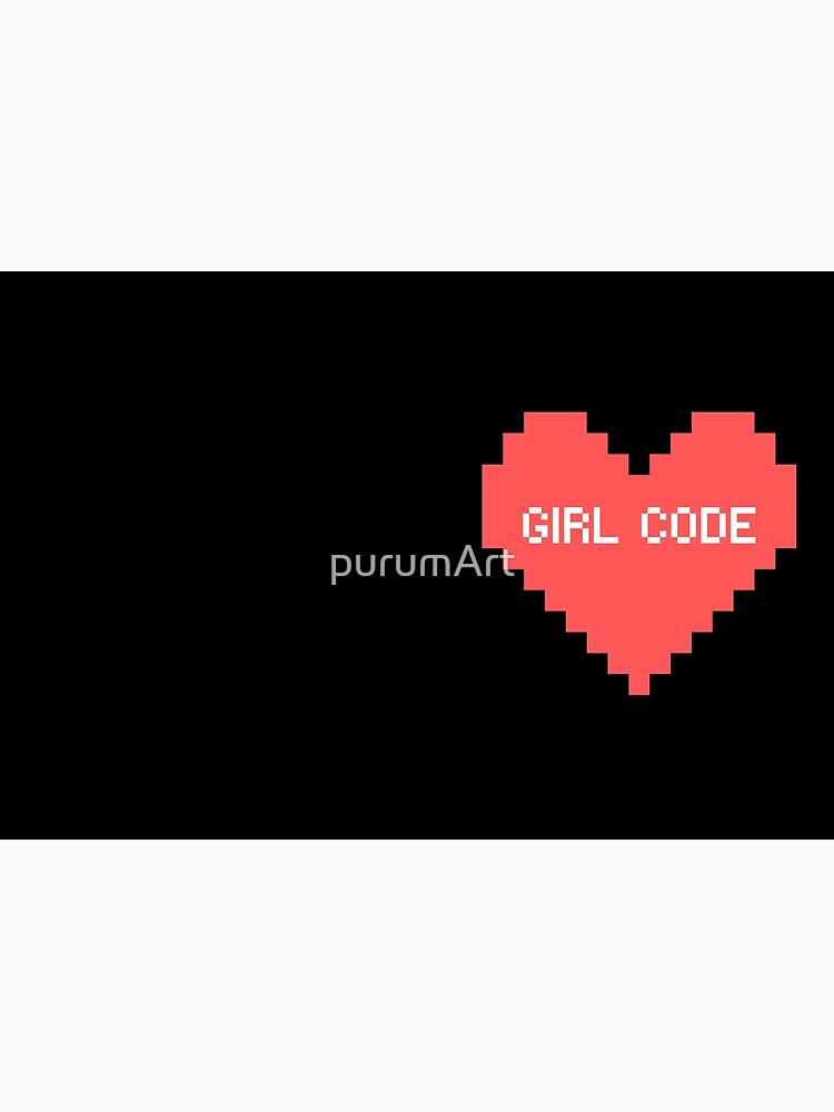 Thumbnail 3 of 3, Journal, Girl code designed and sold by purumArt.