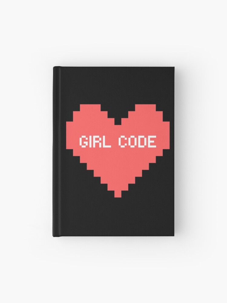 Thumbnail 1 of 3, Journal, Girl code designed and sold by purumArt.