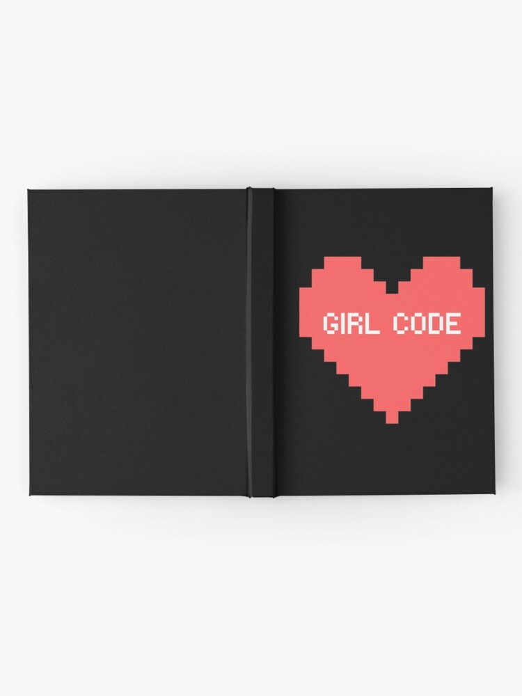 Thumbnail 2 of 3, Journal, Girl code designed and sold by purumArt.