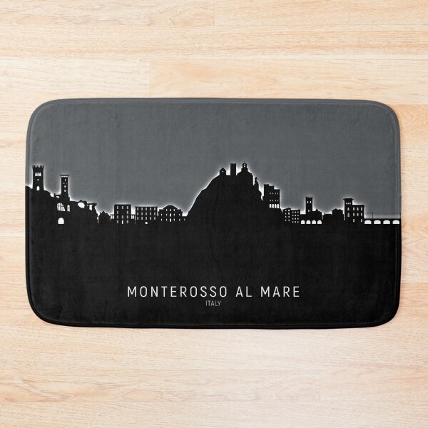Item preview, Monterosso al Mare Italy Skyline designed and sold by ArtPrints.