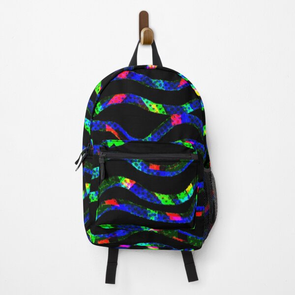 Item preview, Colored waves Chromatic Abstract Pattern in a classic look with something different Art Design designed and sold by Shirtilike.
