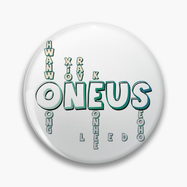 Item preview, ONEUS member names logo in official colours designed and sold by TheArtOfWords.