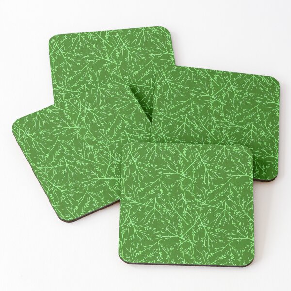 Item preview, Green Tree Branches Pattern designed and sold by everything4eva.