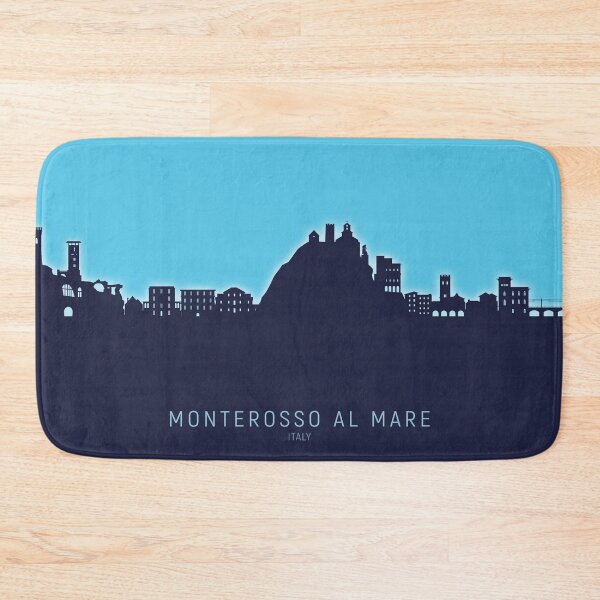 Item preview, Monterosso al Mare Italy Skyline designed and sold by ArtPrints.