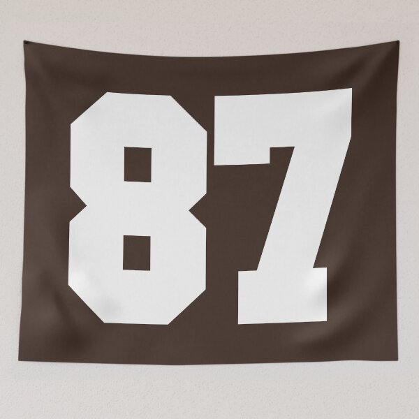 Item preview, 87 Number Cleveland Sports Eighty-Seven Brown Jersey designed and sold by HelloFromAja.