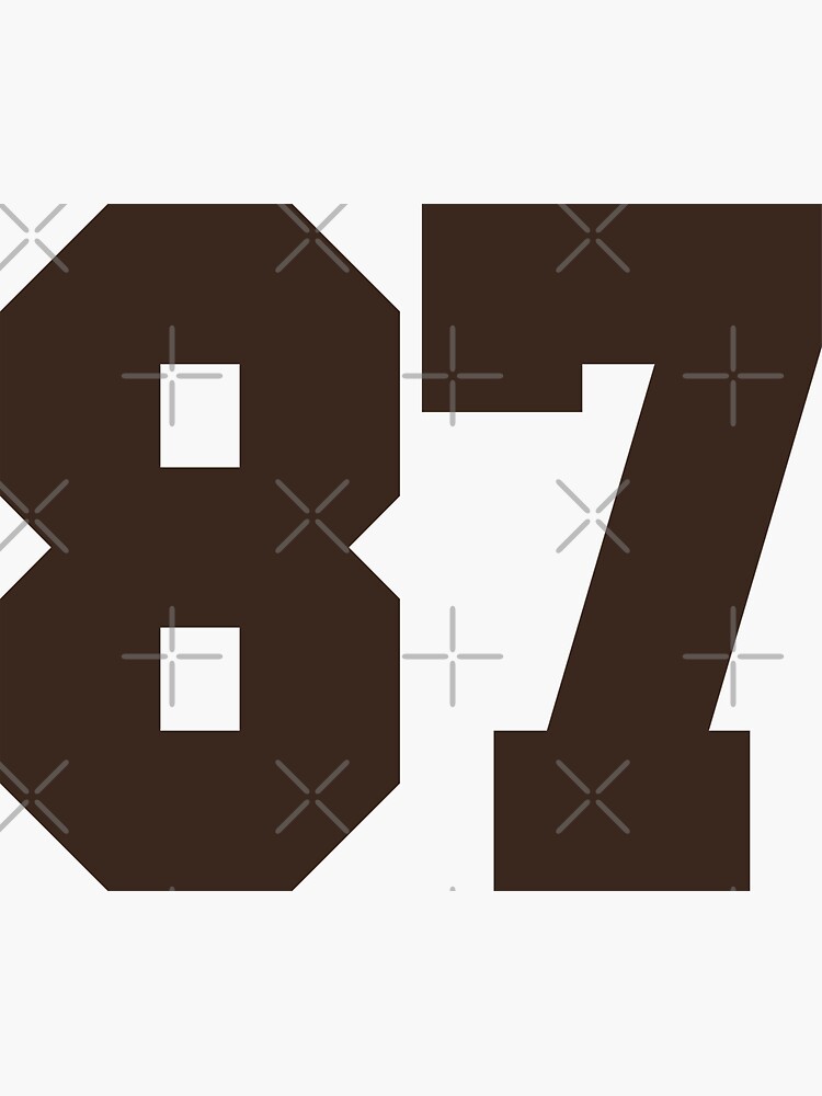 73 Sports Number Seventy-Three Sticker for Sale by HelloFromAja