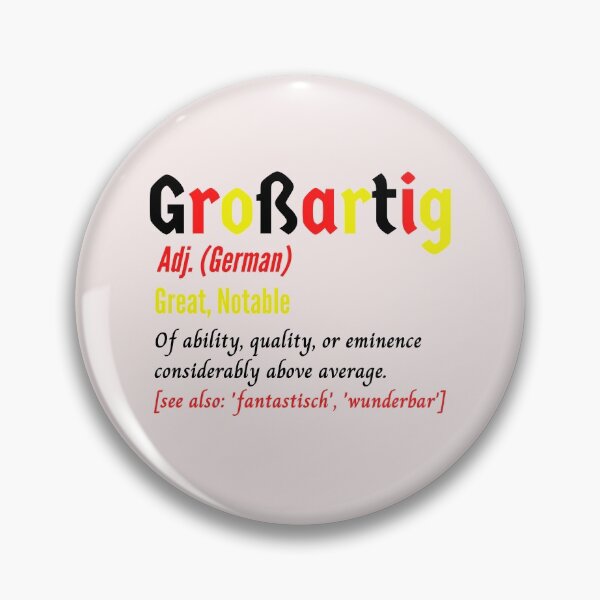 Item preview, Great Amazing Person Gift with a German Twist designed and sold by Time4German.