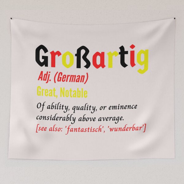 Item preview, Great Amazing Person Gift with a German Twist designed and sold by Time4German.