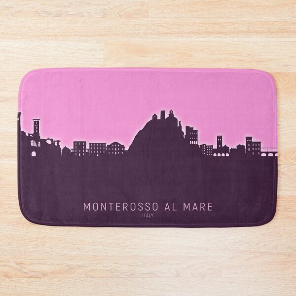Item preview, Monterosso al Mare Italy Skyline designed and sold by ArtPrints.