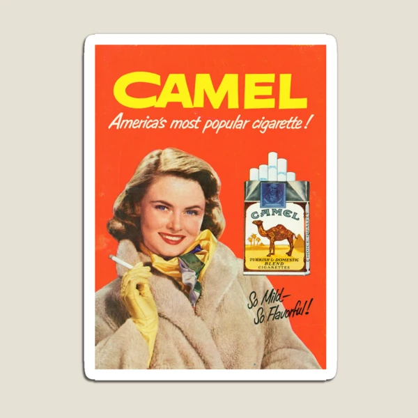 most popular camel cigarettes Cigarette Mild Flavorful Tobacco Ad 12" x 9" Reproduction Metal Sign Y20 Year after year Coca MOST FAMOUS CIGARETTE BRANDS OF