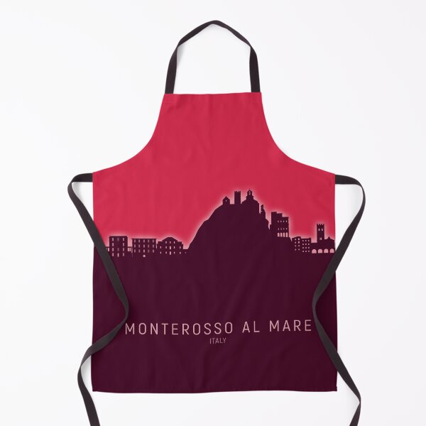 Item preview, Monterosso al Mare Italy Skyline designed and sold by ArtPrints.