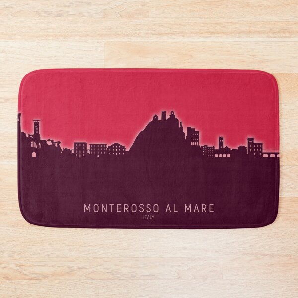 Item preview, Monterosso al Mare Italy Skyline designed and sold by ArtPrints.