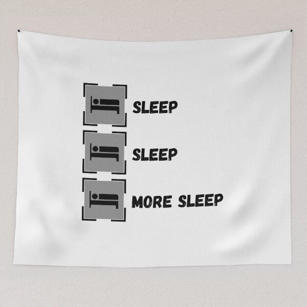 Item preview, Funny More Sleep Design designed and sold by narcocynic.
