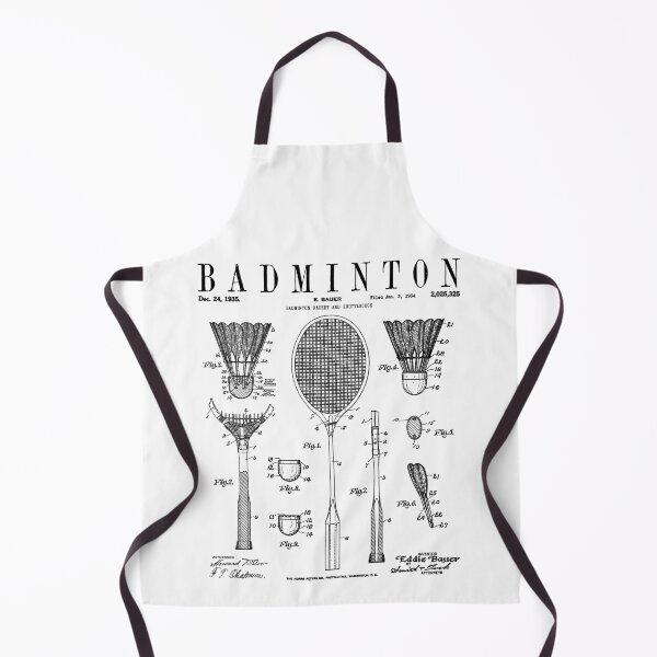 Item preview, Badminton Old Vintage Patent Drawing Print designed and sold by GrandeDuc.