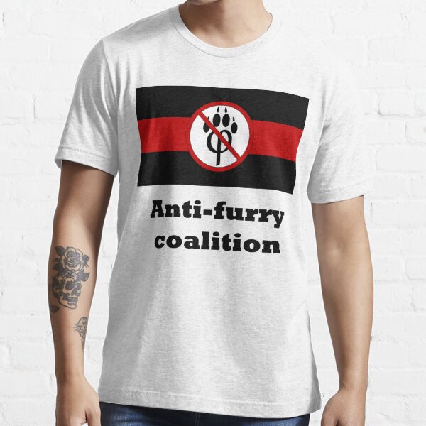 Anti Furry Coalition T Shirt By Chrome4fan Redbubble - roblox furry shirt