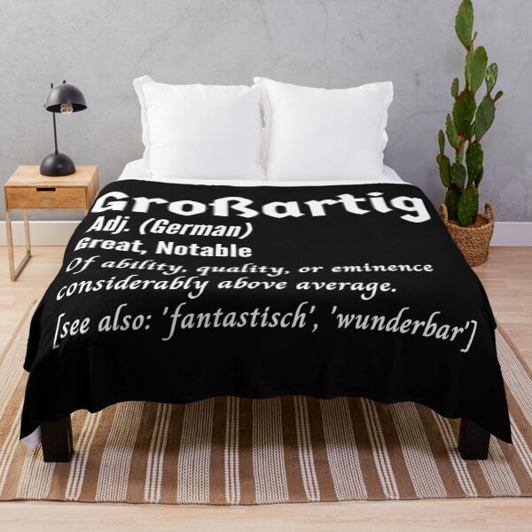 Item preview, German Deutsch Great Person Großartig Definition designed and sold by Time4German.