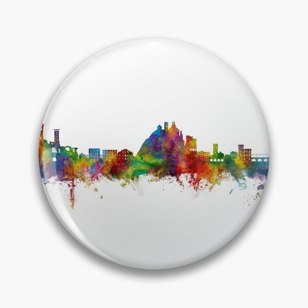 Item preview, Monterosso al Mare Italy Skyline designed and sold by ArtPrints.