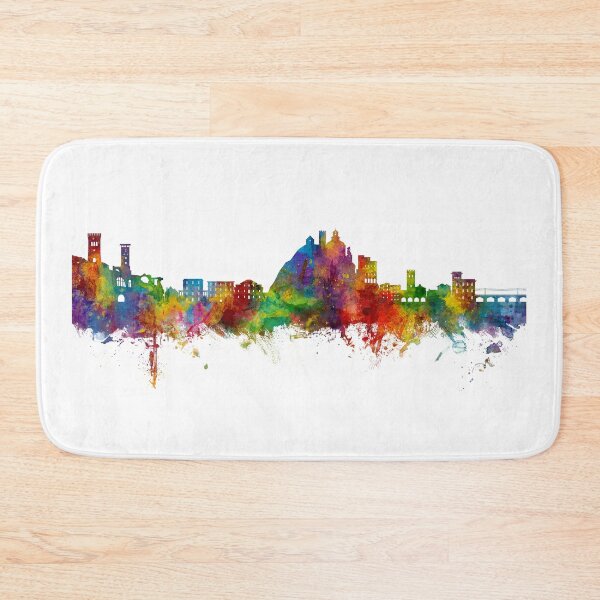 Item preview, Monterosso al Mare Italy Skyline designed and sold by ArtPrints.