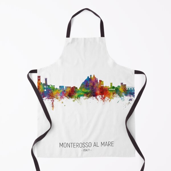 Item preview, Monterosso al Mare Italy Skyline designed and sold by ArtPrints.