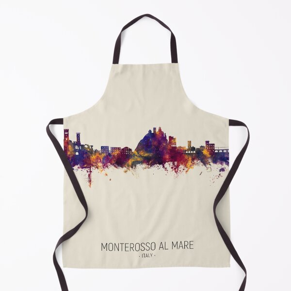 Item preview, Monterosso al Mare Italy Skyline designed and sold by ArtPrints.