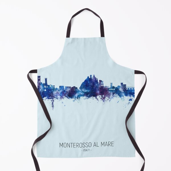 Item preview, Monterosso al Mare Italy Skyline designed and sold by ArtPrints.