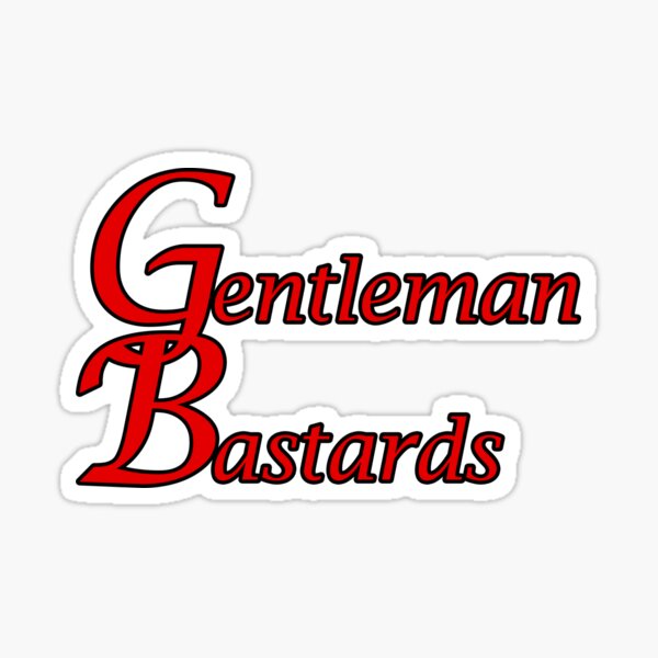 Gentleman Bastards Stickers Redbubble