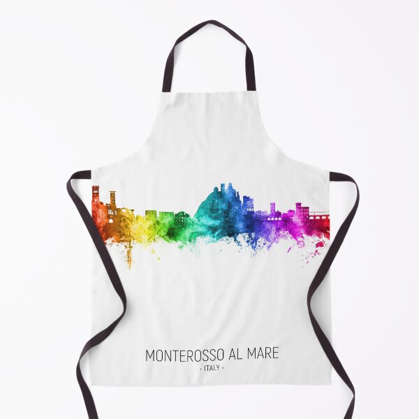 Item preview, Monterosso al Mare Italy Skyline designed and sold by ArtPrints.