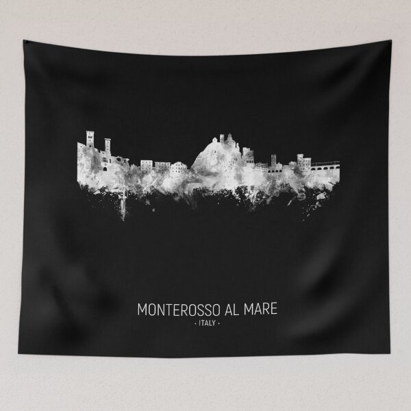 Item preview, Monterosso al Mare Italy Skyline designed and sold by ArtPrints.