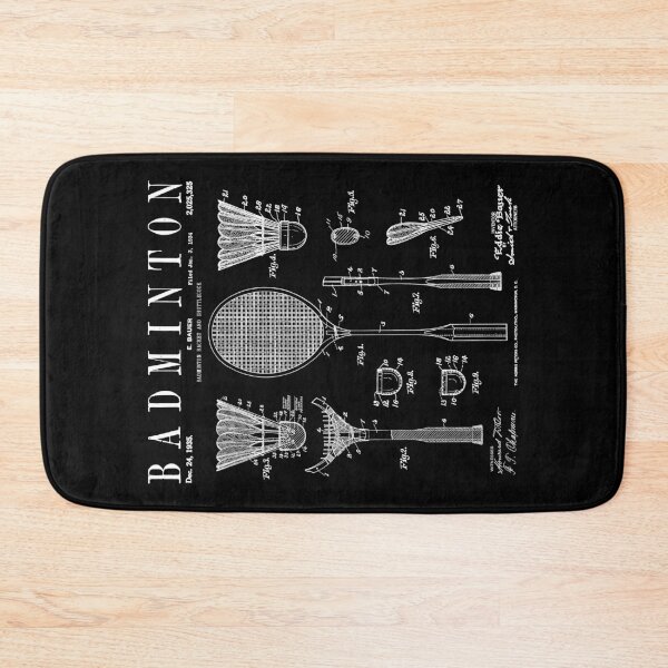 Item preview, Badminton Old Vintage Patent Drawing Print designed and sold by GrandeDuc.