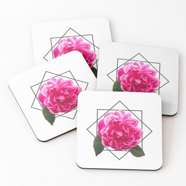 Item preview, Rose And Squares Art designed and sold by celesteofficial.