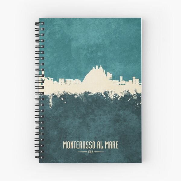 Item preview, Monterosso al Mare Italy Skyline designed and sold by ArtPrints.