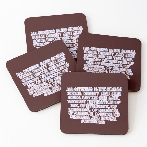 Item preview, Article 3 of Italian Constitution 033 designed and sold by ITALY-Roselli-.